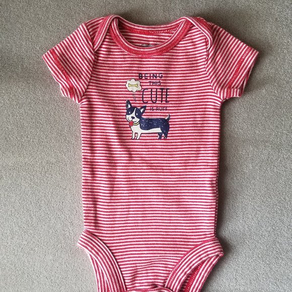 Read With Me Bundle (Includes Usborne Board Book and 3 Carter's NB Onesies) - Picture 4 of 11